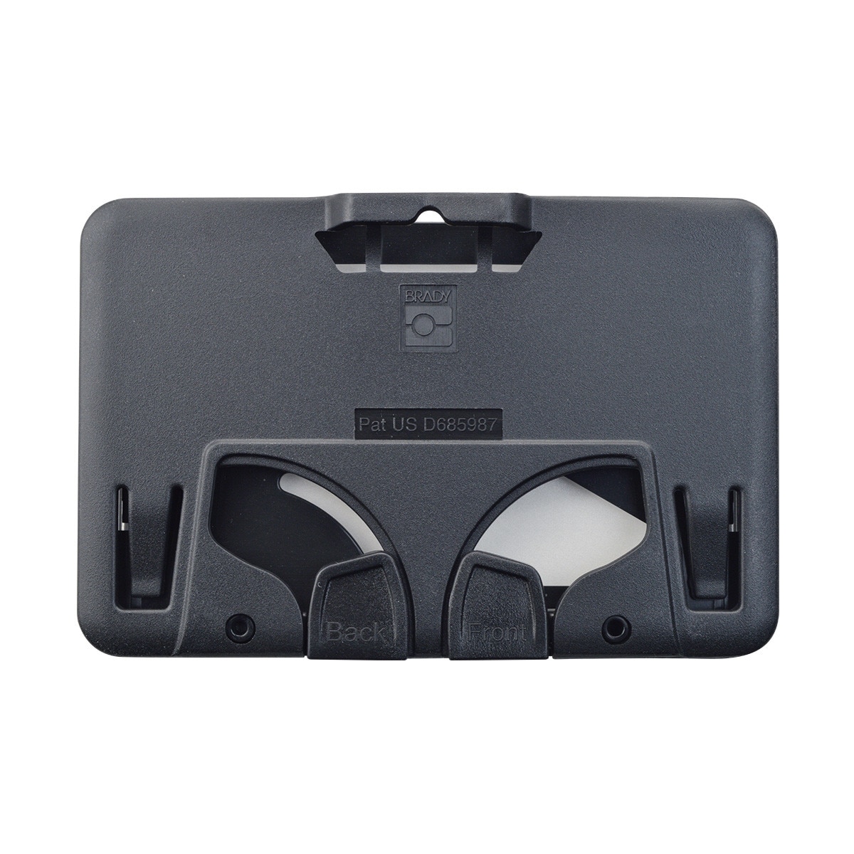 brady 1840-6671 badge holder back
